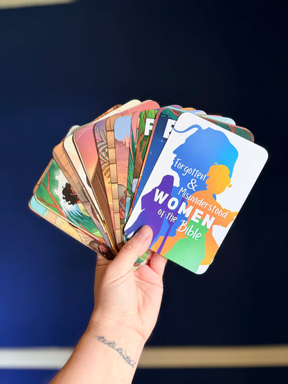 Forgotten & Misunderstood Women of the Bible Flashcard Set